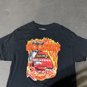 Hooters Black Crew Neck Tee